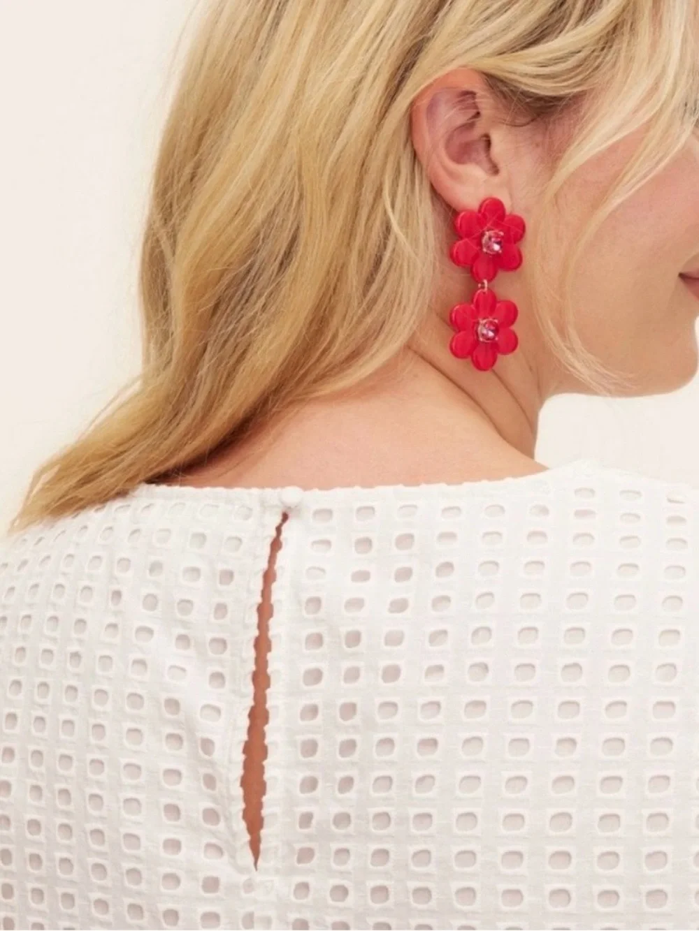 kate spade x Target Floral Linear Earrings